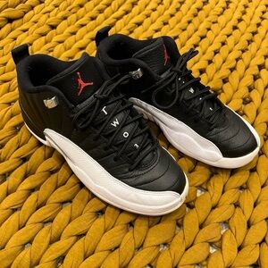 Jordan 12 Low “Tuxedo”
